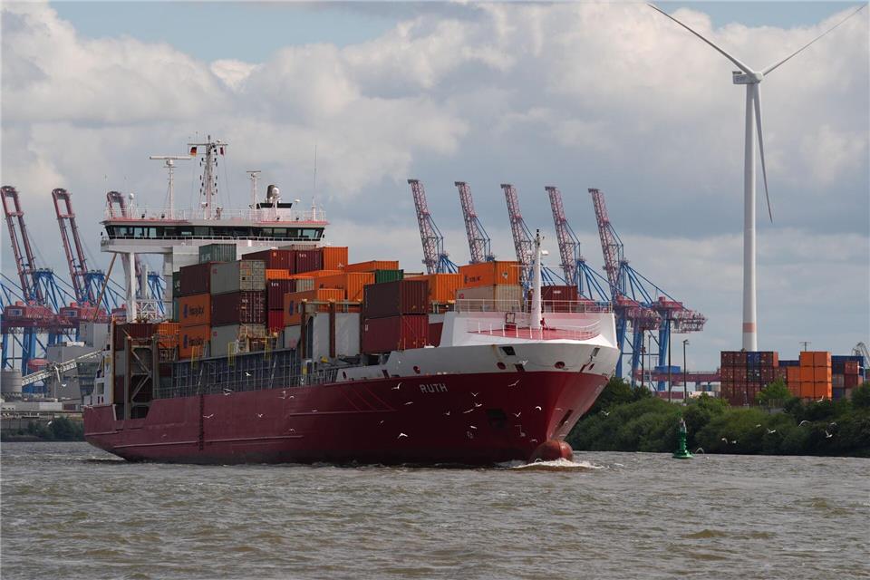 Von Deutschland in alle Welt: Die Bundesrepublik ist stark vom Export abhängig. (Archivbild) Marcus Brandt/dpa