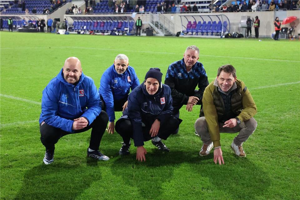 Von Luxemburg nach Mannheim: Der neue Trainer des SV Waldhof, Luc Holtz (r).picture alliance / Fußball-News Saarland