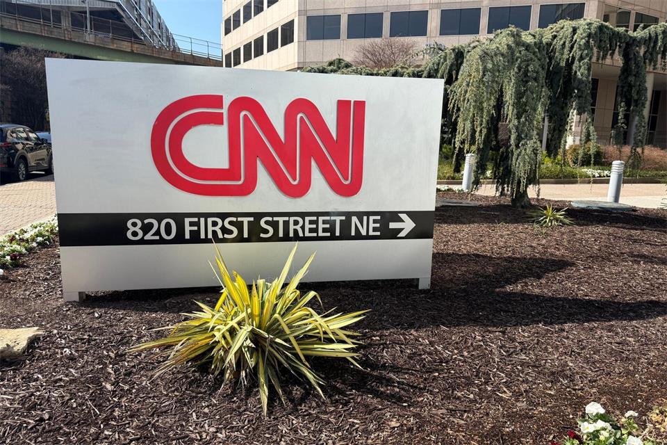 Von dem Verbot ist unter anderem der renommierte US-Sender CNN betroffen. (Archivbild)Anna Ringle/dpa