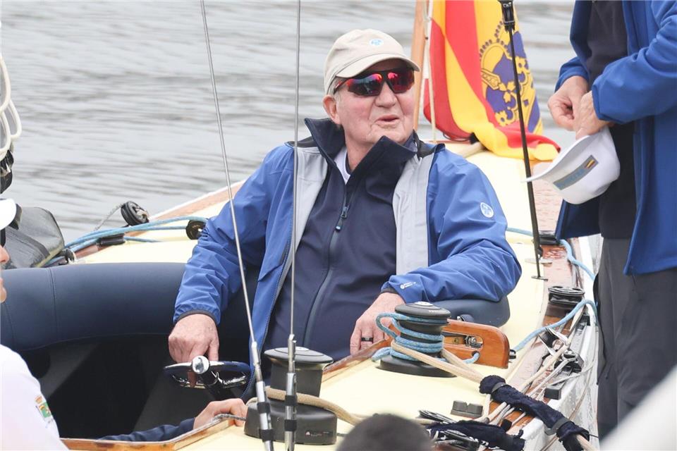 Von den Segel-Freunden in Galicien will sich in Spanien kaum noch jemand mit Juan Carlos sehen lassen. (Archivfoto)Europa Press/EUROPA PRESS/dpa