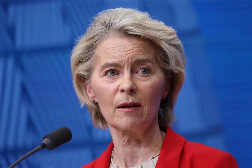 Von der Leyen räumt Fehler in der Arktis ein.Omar Havana/AP/dpa