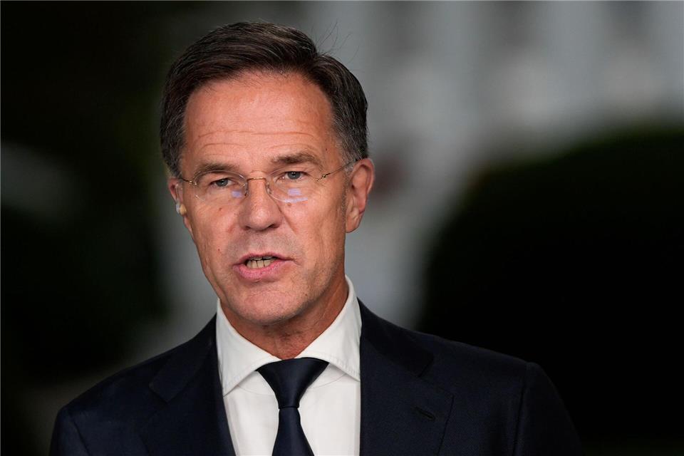 Von einer „ernsten Situation“ war bei dem Gespräch mit Rutte die Rede. (Archivbild)Julia Demaree Nikhinson/AP/dpa