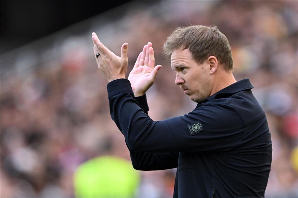 Vor WM-Start absolvieren Julian Nagelsmann und seine DFB-Spieler noch vier Testspiele. (Archivbild)Federico Gambarini/dpa