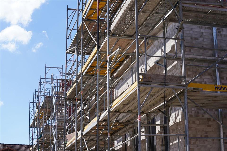 Vor allem der Wohnungsbau in Schleswig-Holstein legt zu. (Archivbild)Marcus Brandt/dpa