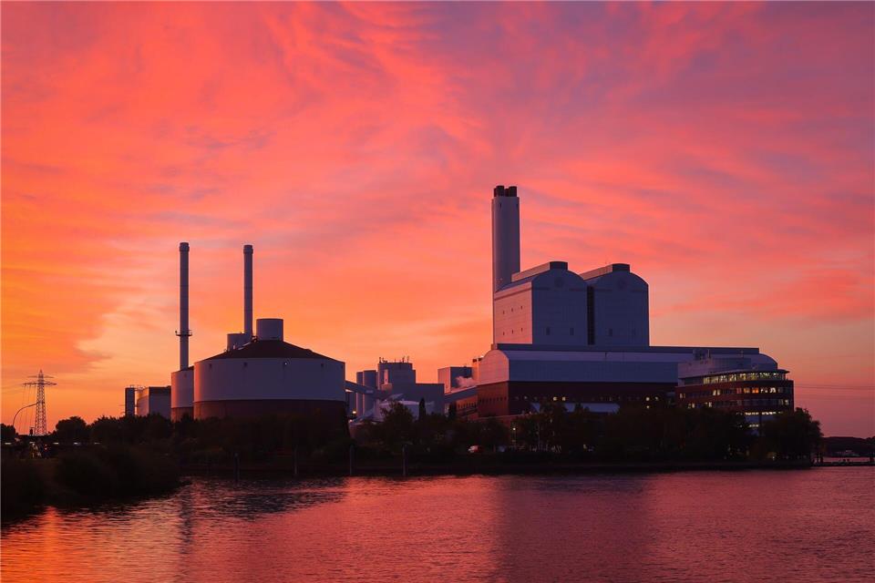 Vor allem fossile Energieträger wurden für die Stromerzeugung in Hamburg genutzt. (Symbolbild)Christian Charisius/dpa
