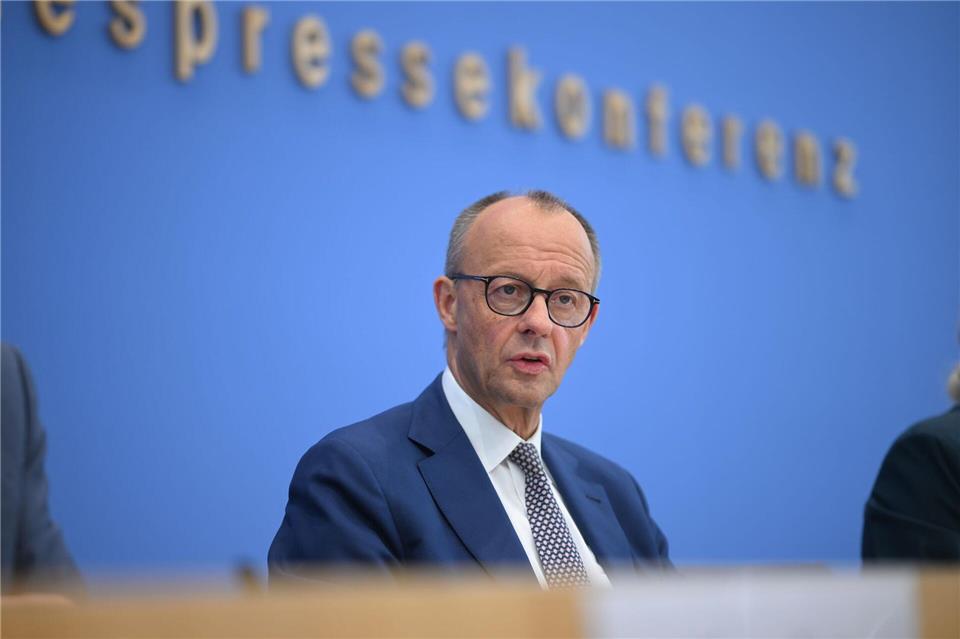 Vor einem Jahr fand die Pressekonferenz mitten in einer Koalitionskrise statt. (Archivbild)Bernd von Jutrczenka/dpa