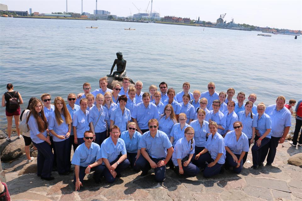 Vor elf Jahren durfte sich der Spielmannszug Heiden über den dritten Platz bei der WM in Kopenhagen freuen.