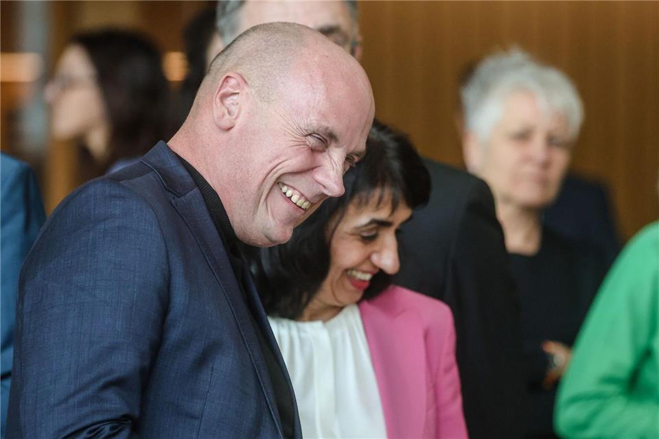 Vor vier Monaten kritzelte er ein Hakenkreuz auf seinen Stimmzettel - jetzt zeigte sich Daniel Born gelassen.Christoph Schmidt/dpa