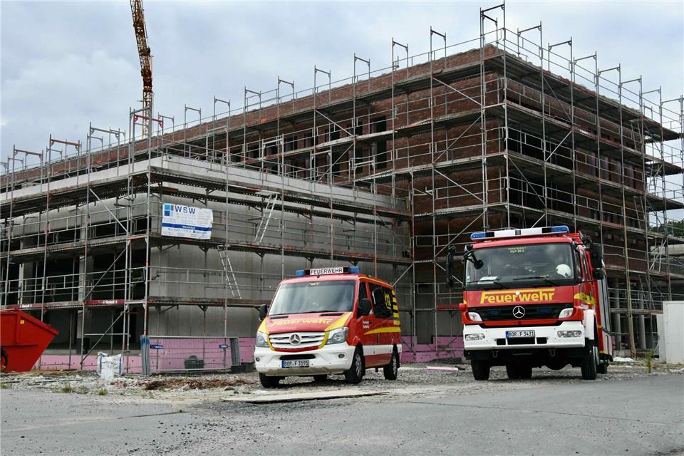 Voraussichtlich 2028 soll die Borkener Feuerwehr umziehen.