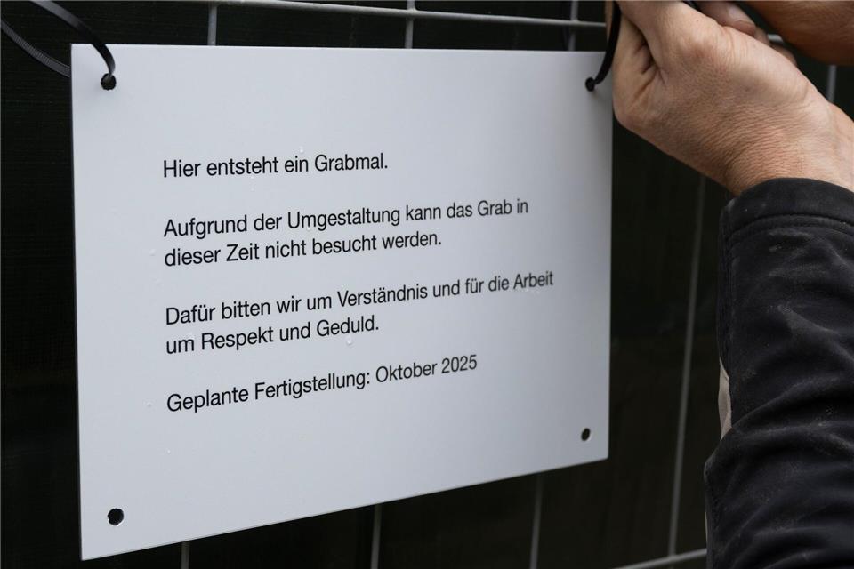 Voraussichtlich im Oktober soll die Neugestaltung fertig sein.Boris Roessler/dpa