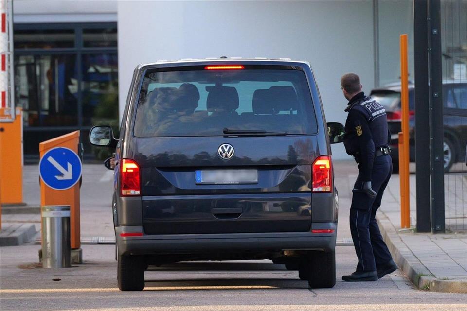 Vorführung am Bundesgerichtshof im Fall einer mutmaßlichen Russland-Spionin. Rene Priebe/-/dpa