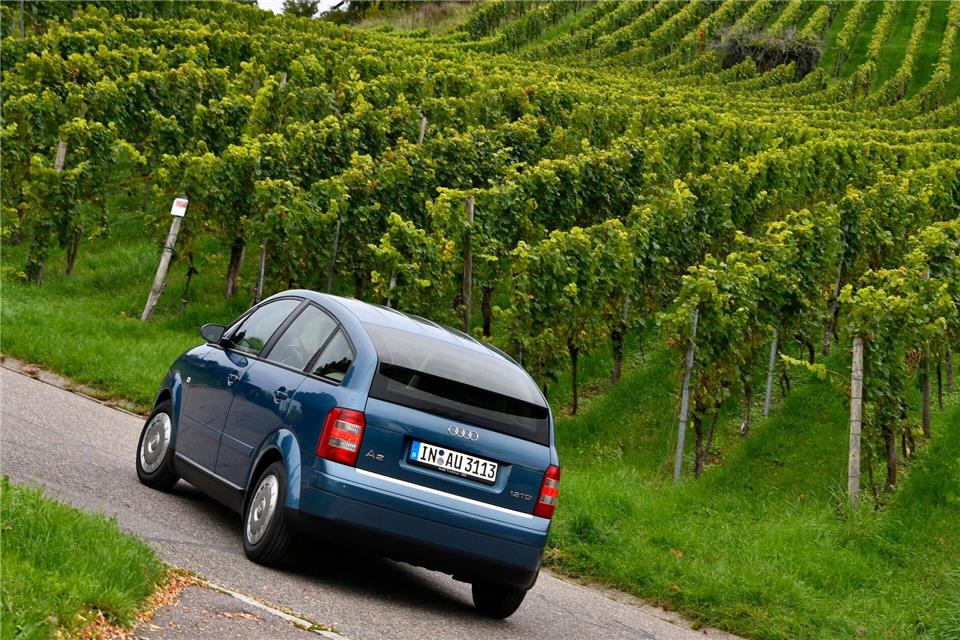 Vorreiter im Energiesparen: Mit dem A2 1.2 TDI brachte Audi vor rund 25 Jahren das erste viertürige 3-Liter-Serienauto auf den Markt.Daniel Roeseler/Audi AG/dpa-tmn