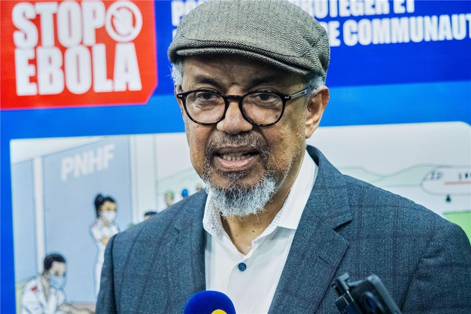 WHO-Chef Tedros zum zweiten Mal im Kongo (Archivbild)Samy Ntumba Shambuyi/AP/dpa