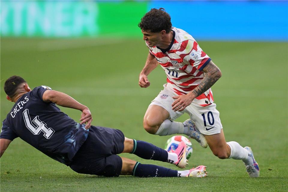 WM-Einsatz fraglich: US-Star Christian Pulisic.Jayne Kamin-Oncea/AP/dpa