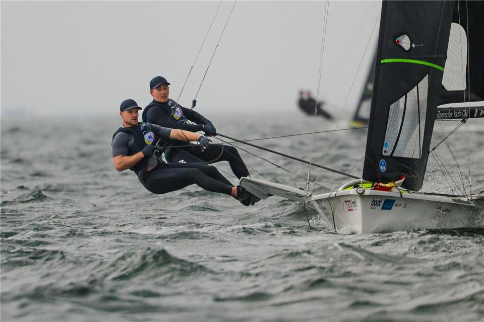 WM-Medaille knapp verpasst: Jakob Meggendorfer und Andreas Spranger Frank Molter/dpa