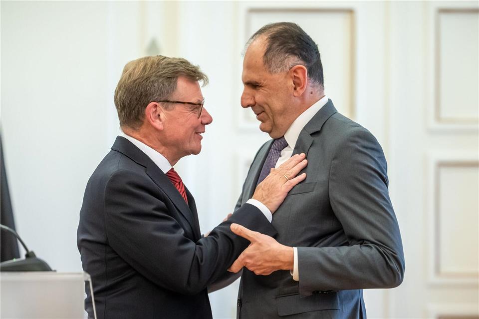 Wadephul will die Beziehungen zu Griechenland deutlich intensivieren.Michael Kappeler/dpa