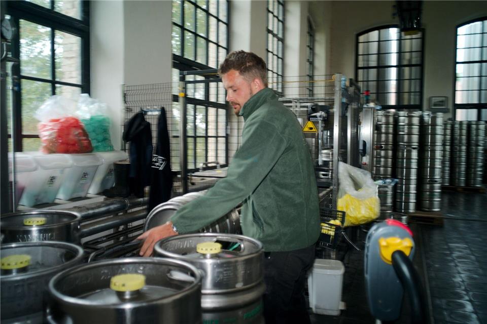 Während den Führungen bekommt man Einblicke in den Brauprozess - wie hier in der Brauerei in Kamenice nad Lipou.Michael Heitmann/dpa-tmn