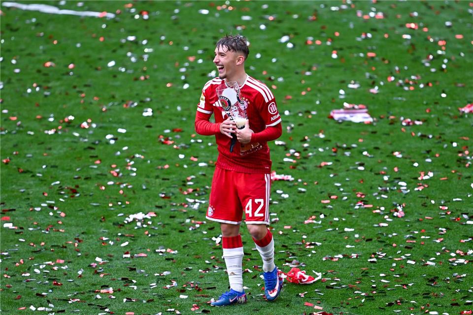 Wäre fast beim VfB gelandet: Lennart Karl. (Archivbild)Sven Hoppe/dpa