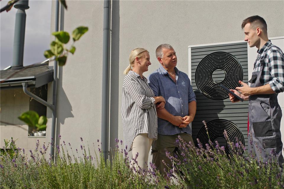 Wärmepumpen sind ein großes Thema im Bereich der Gebäudetechnik. Hier ist Salvia Gebäudetechnik gut aufgestellt.