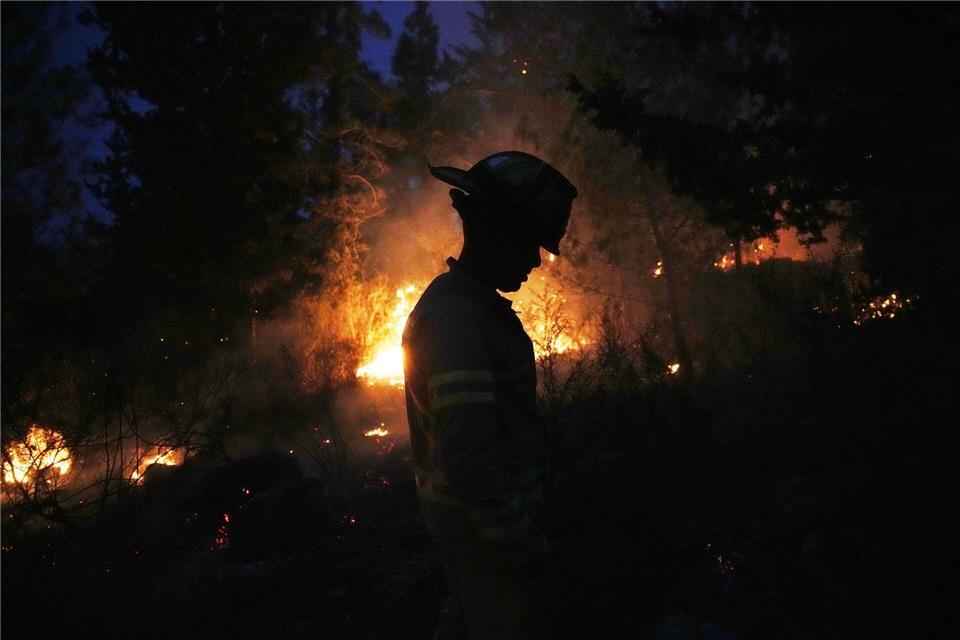 Waldbrände bei Jerusalem. Ohad Zwigenberg/AP/dpa