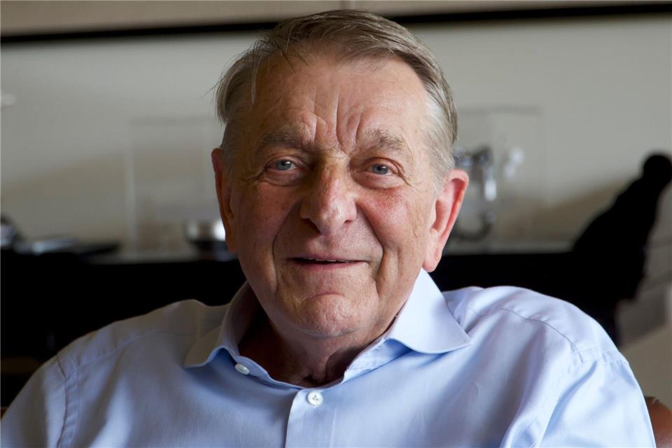 Walter Gunz hat sich der Rettung des Wals angenommen.Michael Faulhaber/-/dpa