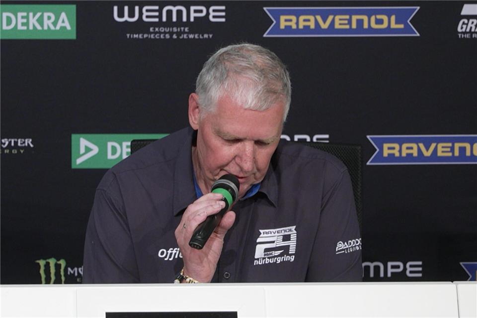 Walter Hornung ist der Rennleiter auf dem Nürburgring, wo es einen Unfall mit tödlichen Folgen gab.Alexander Franz/Erftkreis News Redaktion/dpa