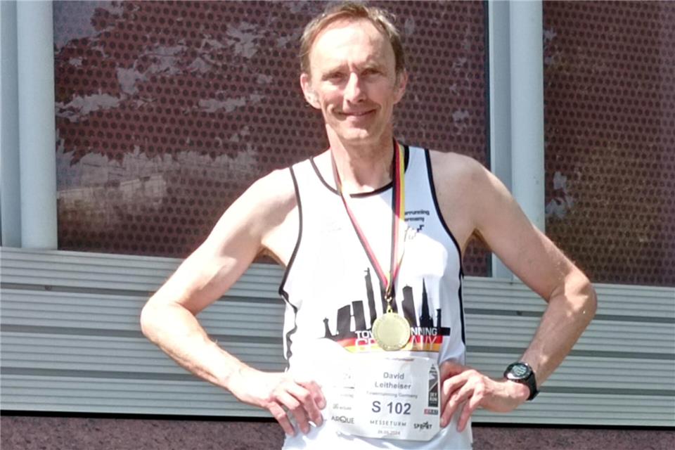 War binnen drei Wochen in drei deutschen XXL-Treppenhäusern unterwegs: der Heidener David Leitheiser.