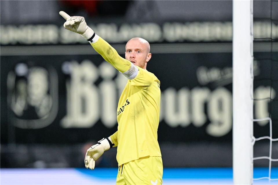 War ein starker Rückhalt seiner Mannschaft: Magdeburgs Torwart Dominik Reimann.Uwe Anspach/dpa