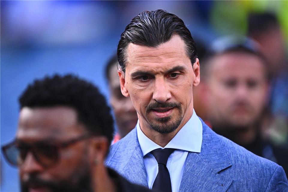 War einer der Experten im US-Fernsehen während der WM: Zlatan Ibrahimovic (Archivbild)Tom Weller/dpa