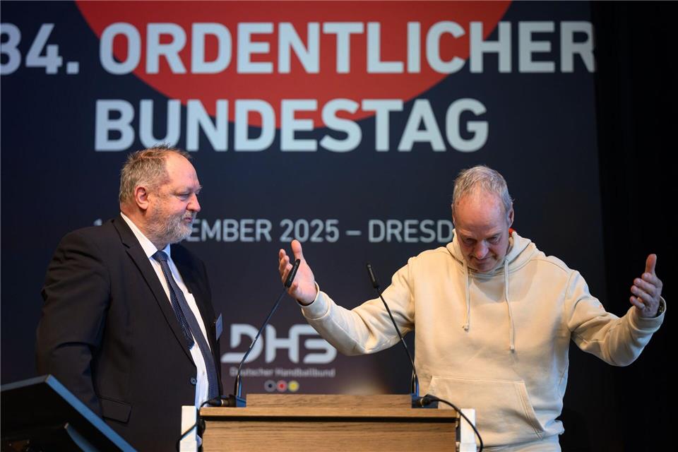 War sichtlich gerührt: Wolfgang Böhme.Robert Michael/dpa