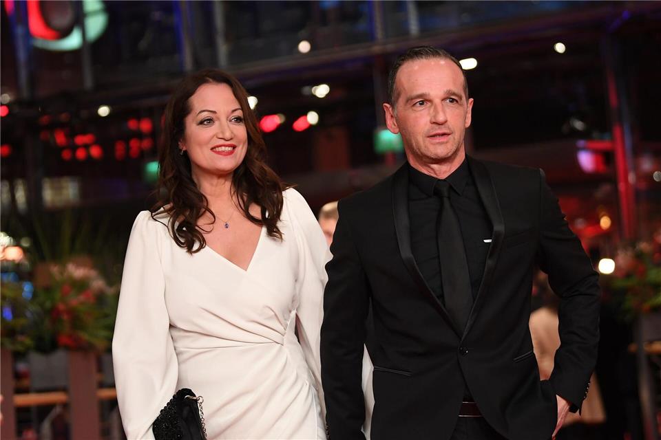Waren lange das wohl glamouröseste Paar im politischen Berlin: Ex-Außenminister Heiko Maas (SPD) und Schauspielerin Natalia Wörner. (Archivbild)Britta Pedersen/dpa