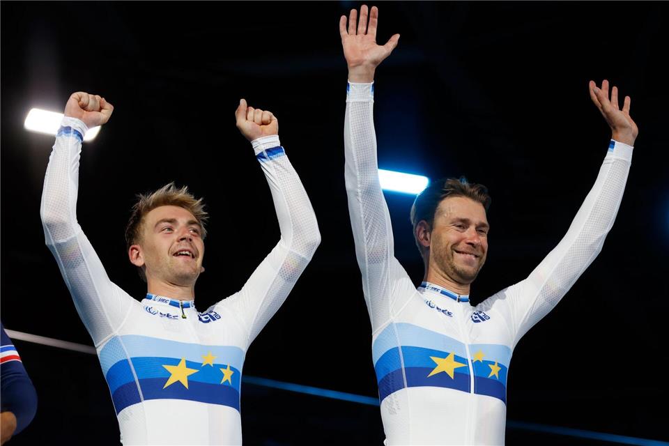 Waren über viele Jahre ein kongeniales Duo: Theo Reinhardt (l.) und Roger Kluge.Jean-Marc Wiesner/dpa