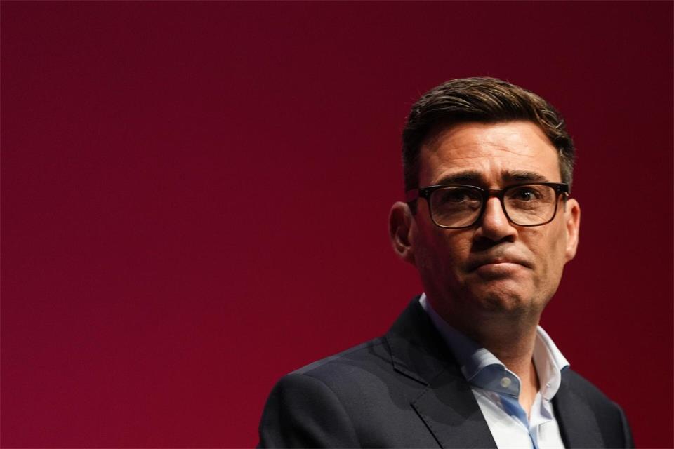 Warnt vor Vorverurteilung gegen Manchester City: Großbritanniens Premierminister Andy Burnham.  Annabel Lee-Ellis/PA Wire/dpa