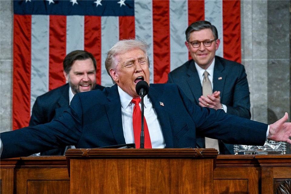 Was stimmt, was nicht? Trumps Rede im Faktencheck.Kenny Holston/Pool The New York Times/AP/dpa