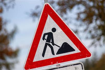 Complete closure of Coesfelder Straße in Velen