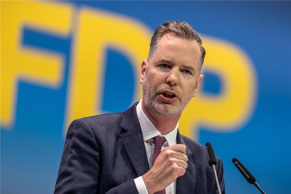 Wechselt ins Management eines Energiehändlers: Ex-FDP-Chef Christian Dürr.Michael Kappeler/dpa