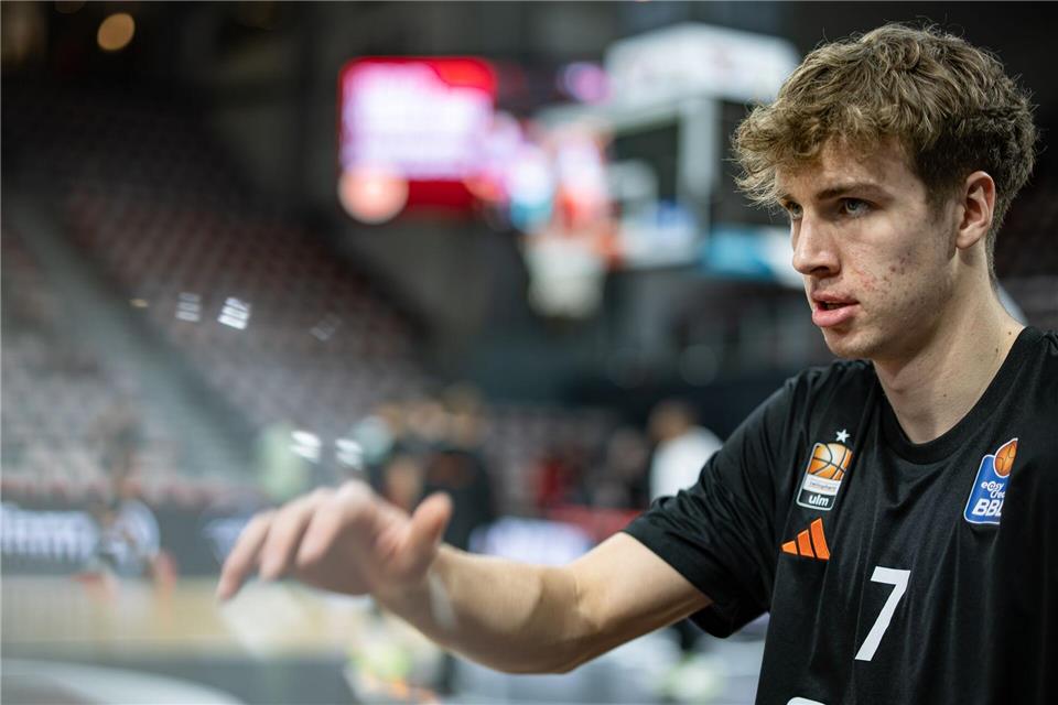 Wechselt von Ulm zu den Bayern: Tobias Jensen. (Archivbild)Daniel Löb/dpa