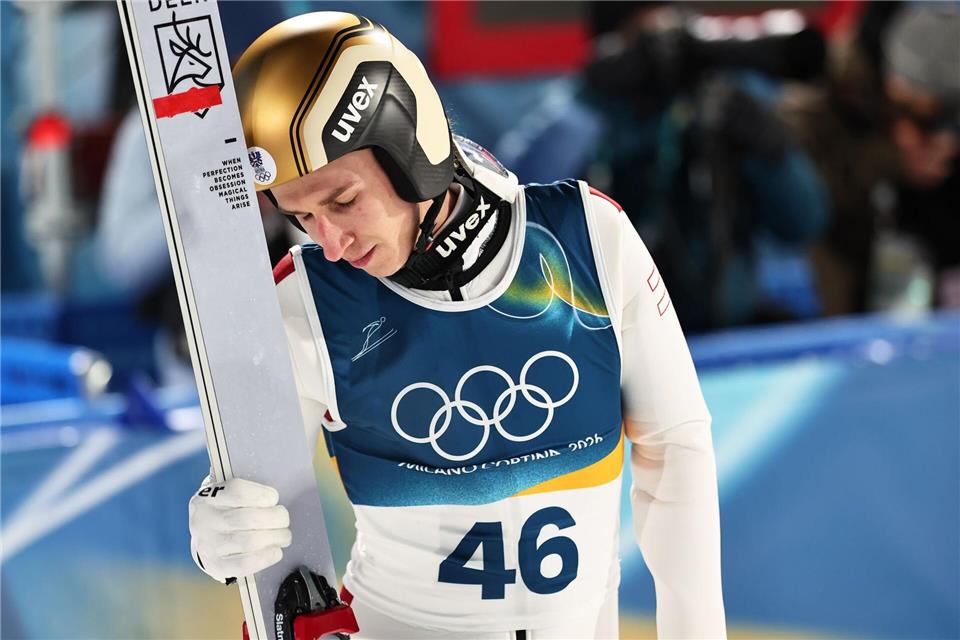 Wegen einer unzulässigen Schuhgröße disqualifiziert: Daniel Tschofenig. (Archivbild)Daniel Karmann/dpa