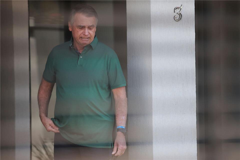 Wegen eines „konkreten Fluchtrisikos“ wurde Bolsonaro festgenommen. (Archivbild)Luis Nova/AP/dpa