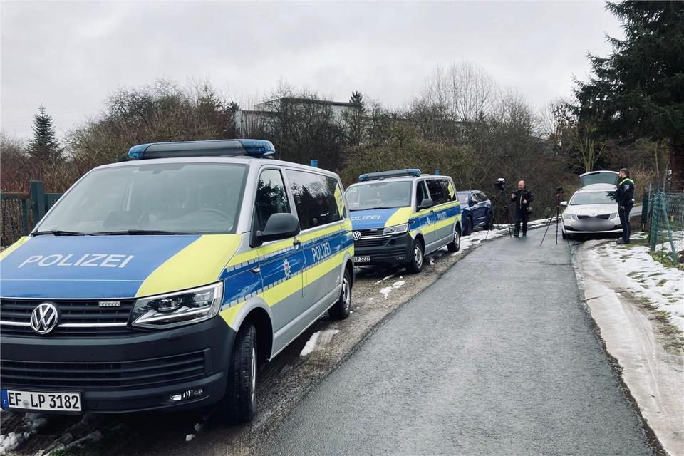 Wegen eines möglichen Tötungsdelikts ermittelt derzeit die Polizei in Heilbad Heiligenstadt.Gregor Mühlhaus/dpa-Zentralbild/dpa
