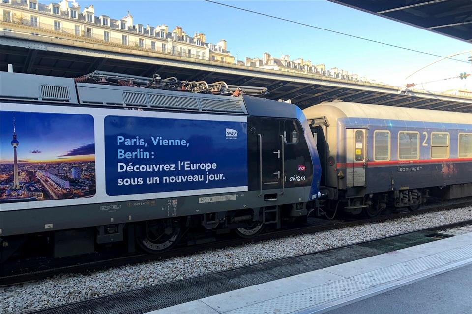 Wegen wegfallender Zuschüsse aus Frankreich droht dem Nachtzug zwischen Paris und Berlin das Aus (Archivbild).Michael Evers/dpa