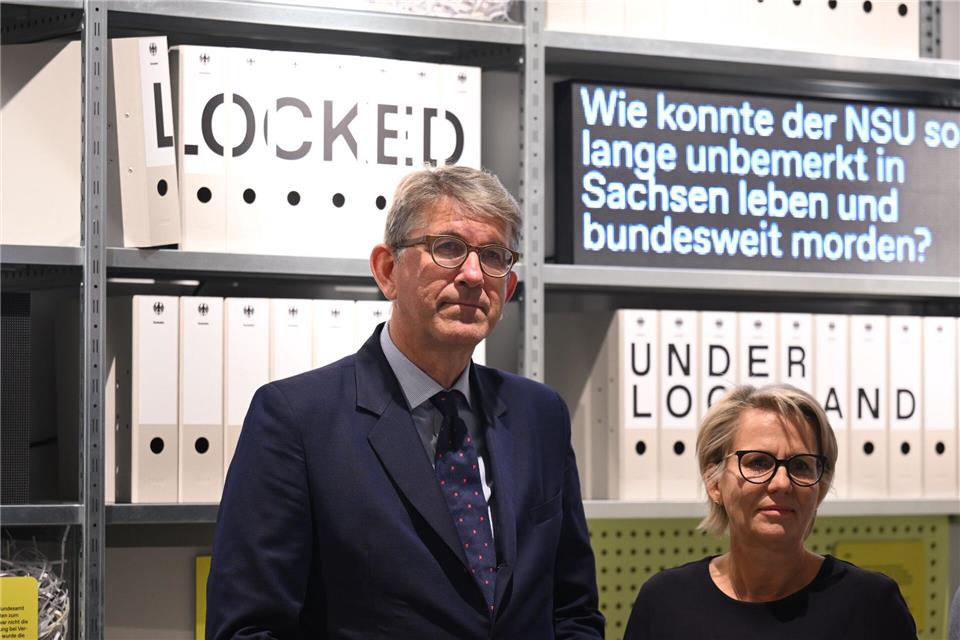 Weimer bezeichnete Chemnitz als „weltoffene Kreativstadt“Hendrik Schmidt/dpa