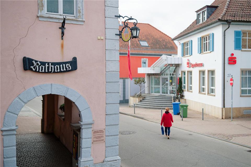 Weisenheim am Sand ist die größte Gemeinde der Verbandsgemeinde Freinsheim.Uwe Anspach/dpa