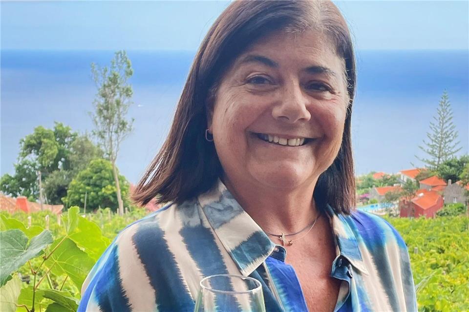 Weiß viel über Madeira-Weine: Isabel Freitas auf der Quinta das Vinhas.Manuel Meyer/dpa-tmn