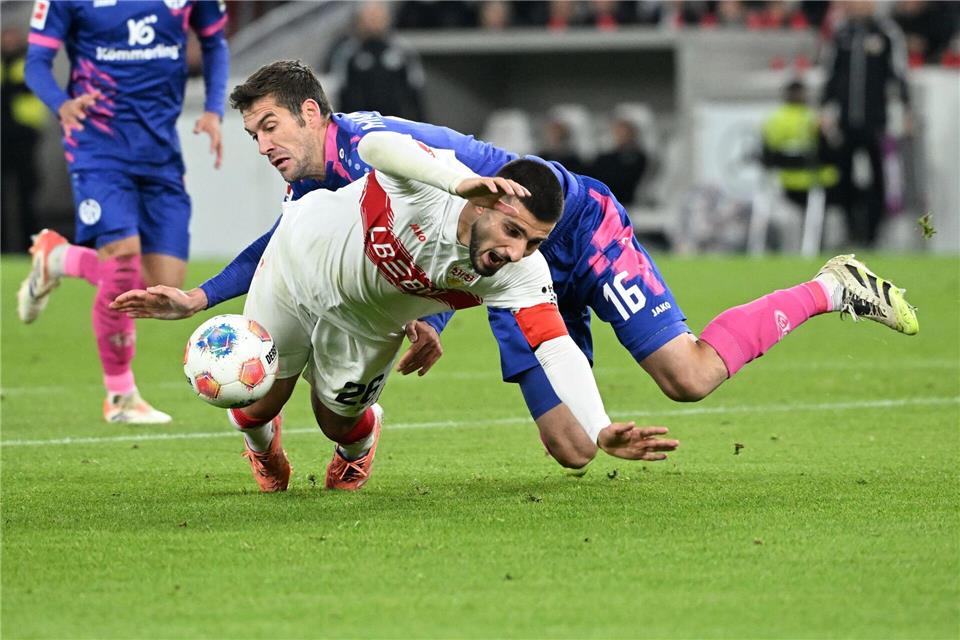 Nach medizinischem Notfall: „Gute Zeichen“ vom Mainzer Fan  Weiter am Straucheln: Stefan Bell und der FSV Mainz 05Marijan Murat/dpa