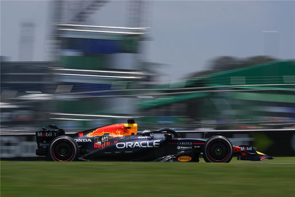 Weltmeister Max Verstappen kam auf dem Kurs in Interlagos nicht zurecht.Andre Penner/AP/dpa