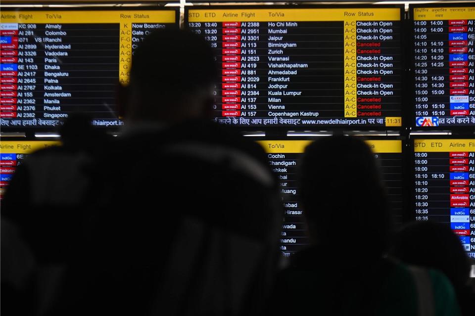 Weltweit fallen viele Flüge aus, weil große Drehkreuze in der Golfregion nicht angeflogen werden können. Kabir Jhangiani/ZUMA Press Wire/dpa