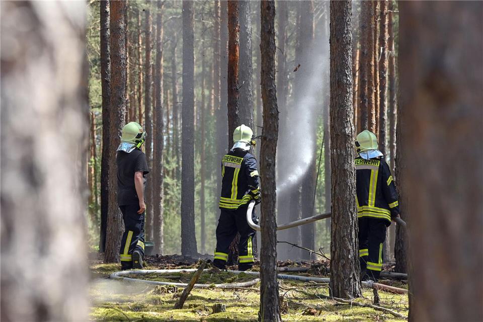 Wenn es im Wald brennt, ist Handeln gefragt. Umso wichtiger, dass man mit dem richtigen Verhalten Brände verhindern kann.picture alliance/dpa/dpa-Zentralbild