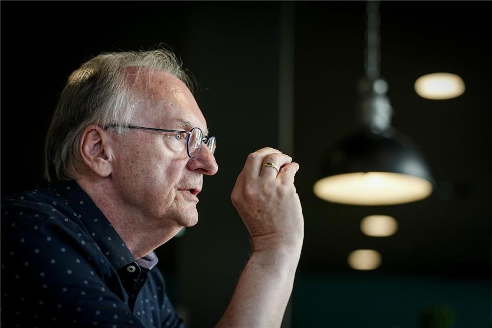 „Wenn permanent alles ganz furchtbar ist, hat man leichtes Spiel mit der Ankündigung, ein Land vom Kopf auf die Füße stellen zu wollen“, sagt Reiner Haseloff (CDU).Kay Nietfeld/dpa