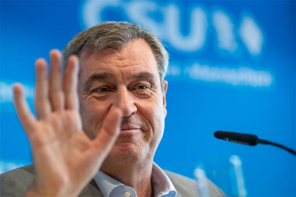 Wer folgt auf Frank-Walter Steinmeier? CSU-Chef Söder will von einer Ankündigung nicht abrücken.Peter Kneffel/dpa
